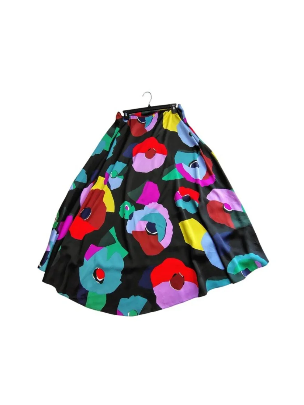 Kate Spade New York Multicolor Floral A-Line Skirt Womens SZ 2 Concealed zipper